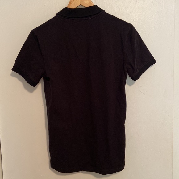 Vintage Burberry England Black Knit Polo Short Sleeve size M - Picture 6 of 10